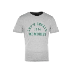 Big Green Egg T-Shirt Let's Create Grijs