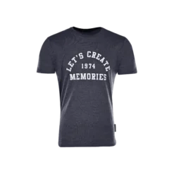 Big Green Egg T-Shirt Let's Create Blauw