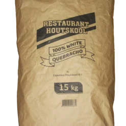 Dammers Restaurant Houtskool 100% White Quebracho 15 Kg