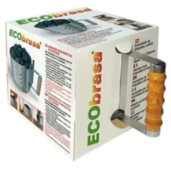 Ecobrasa RVS Brikettenstarter 1 Kilo -Aanbiedingen BBQ Plezier Winkel image 1338