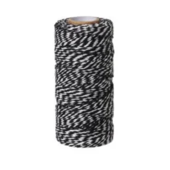 RolladegarenZwart (klos 80 Meter) Extra Sterk