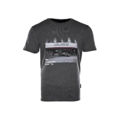 Big Green Egg T-Shirt The Evergreen Since '74 Houtskool Grijs